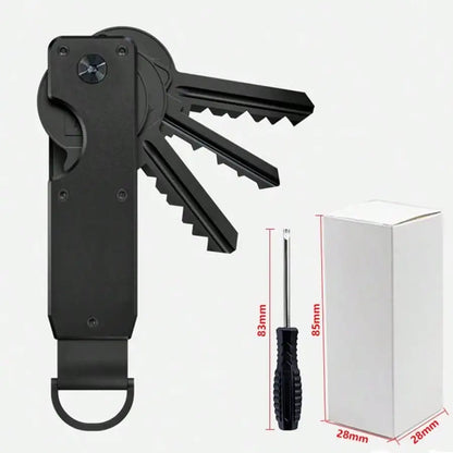 Metal Keychain, Aluminum Alloy Key Organizer, Best Gift For Men And Women