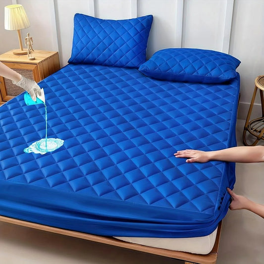100% Waterproof Mattress Protector All-Season Cooling Breathable Noiseless Mattress Pad Cover Thicken