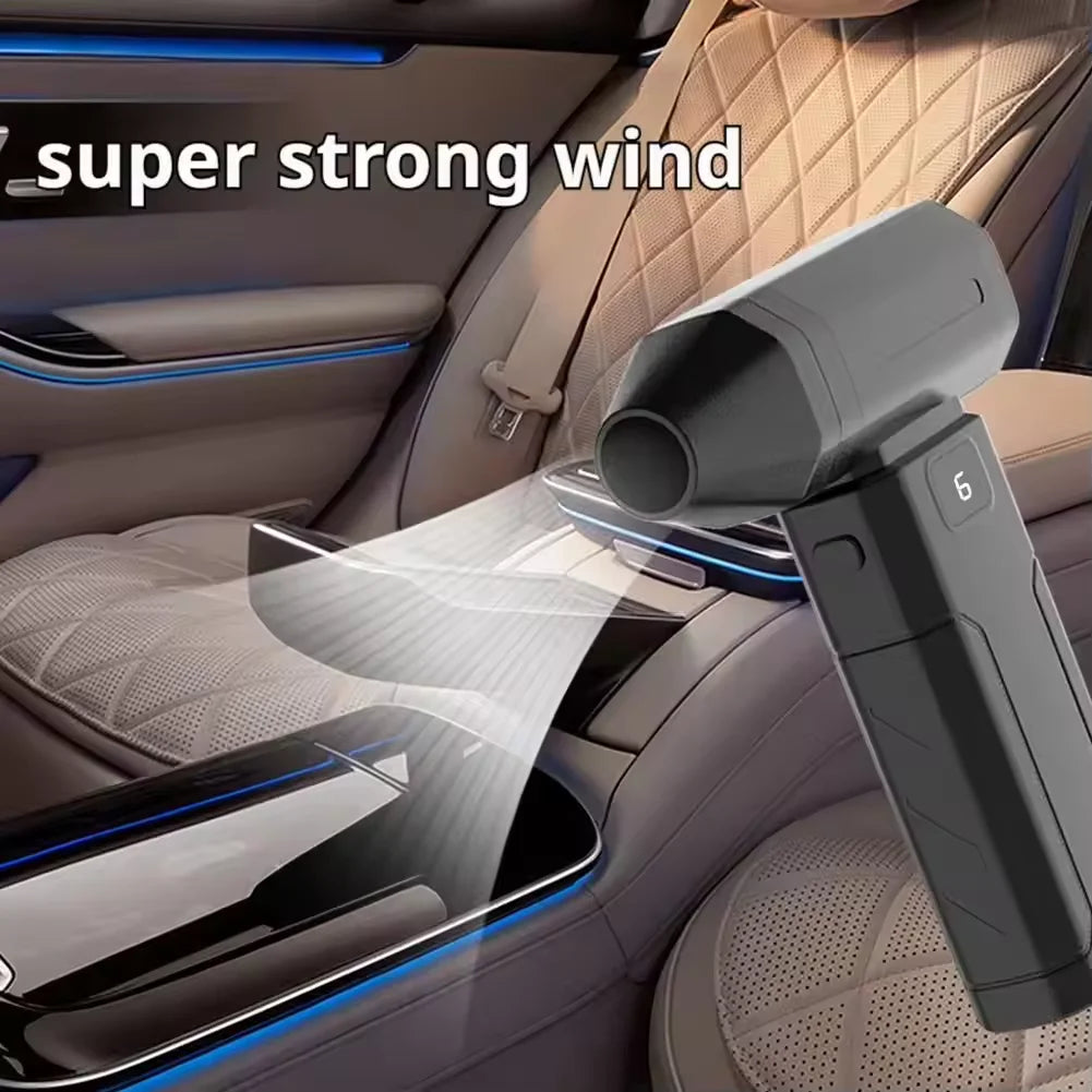 160000 RPM Electric Air Duster Cordless Blower for Car Keyboard PC Home Cleaning