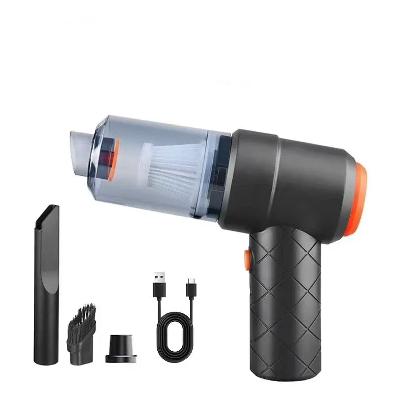2-in-1 Cordless Car Vacuum & Air Duster Portable Rechargeable for Car & Home