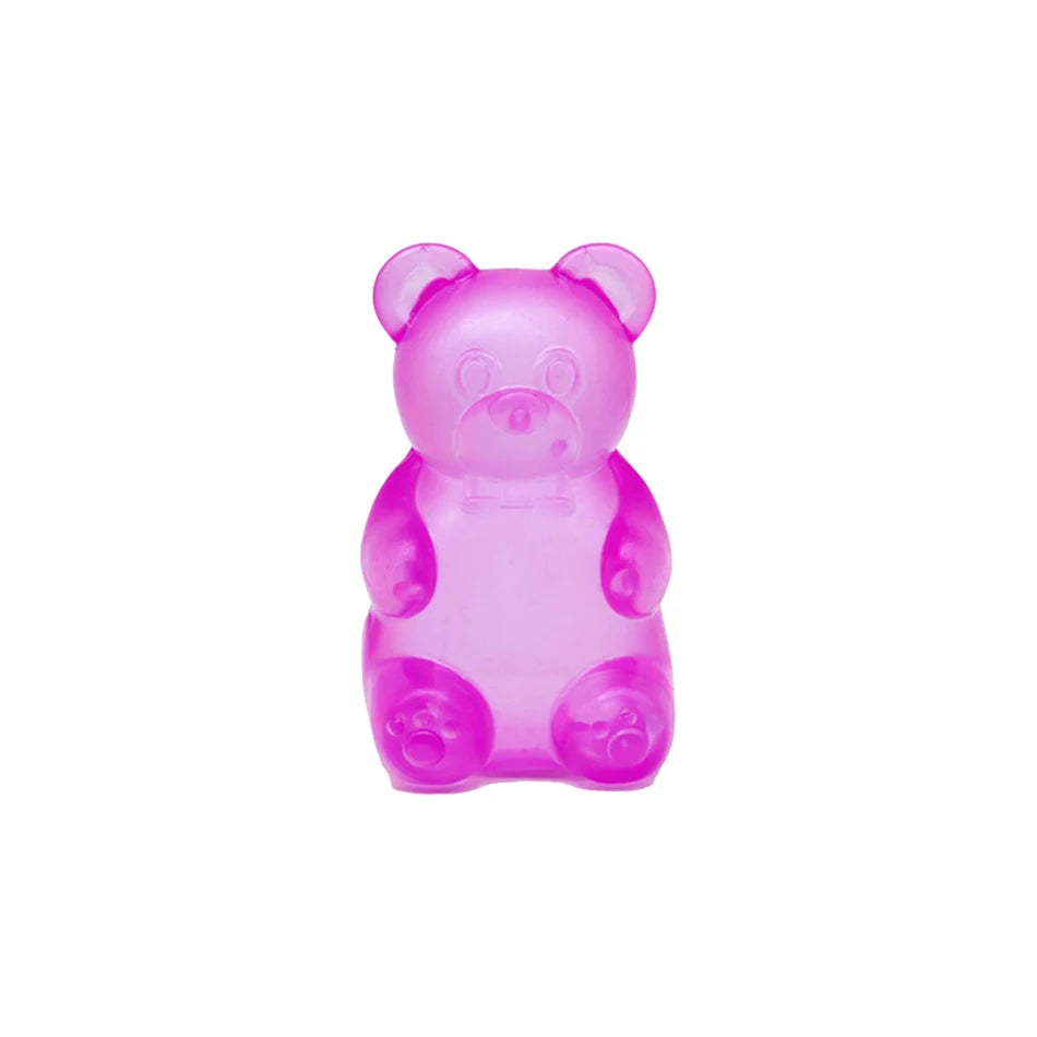 Squishy Cube & Gummy Bear Fidget Toys Slow Rising Sensory Squeeze Box Options
