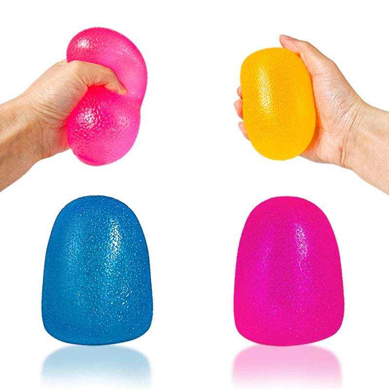 Maltose Stress Balls Fidget Toys Slow Rebound Stress Relief Squishy Toys Soft Hand Exercise Pinching Squeeze Toy for Kids Adult