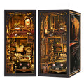 Robotime Book Nook Kit Classic Car F1 DIY Wooden Puzzle Bookshelf Insert Decor Gift Adults Teens