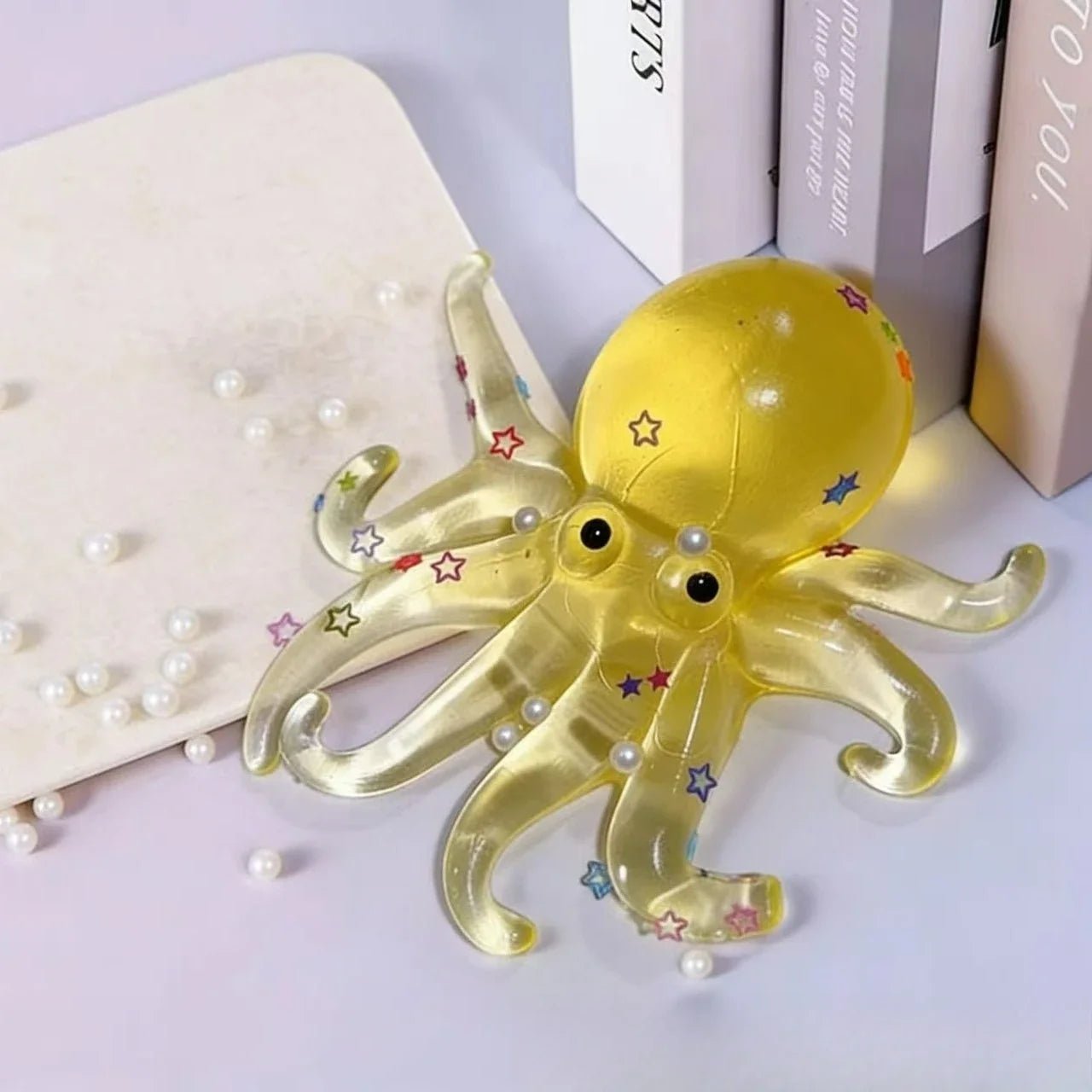 Squishy Ocean Octopus Squeeze Fidget Toy Simulation Stress Relief Slow Rebound Toy Can Be Stretched Sensory Decompression Gift
