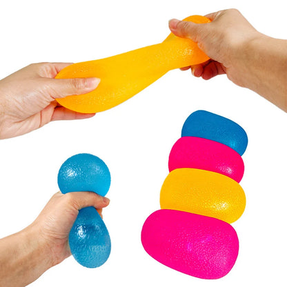 Maltose Stress Balls Fidget Toys Slow Rebound Stress Relief Squishy Toys Soft Hand Exercise Pinching Squeeze Toy for Kids Adult