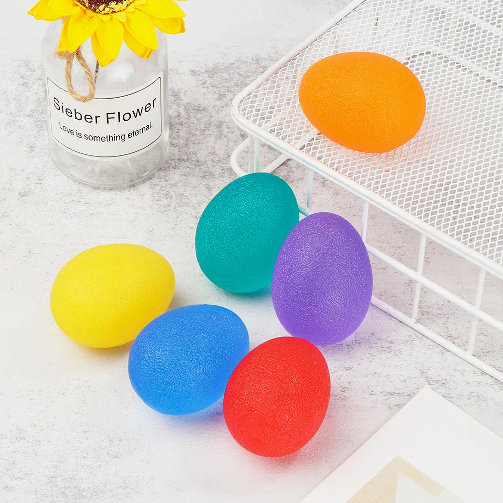 Hand Grip Strength Trainer Squeeze Ball Finger Resistance Exercise 1pc