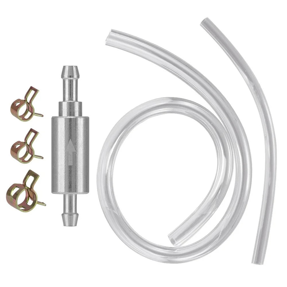 2Pcs Car Clutch Brake Bleeder Hose Hydraulic Clutch One Way Valve Tube Bleeding Tool Replacement Adapter Kit Auto Accessories