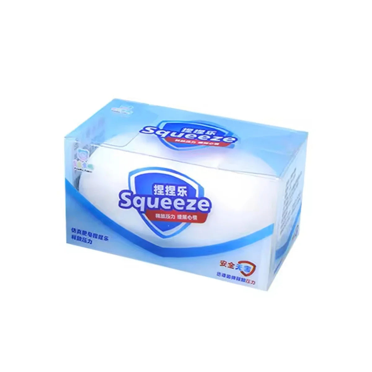 Soap Ball Squishy Soap Stress Ball Fidget Toy Crunchy Squeeze Ball Round Blocks Filled ASMR Anti Stress Toys for Adults