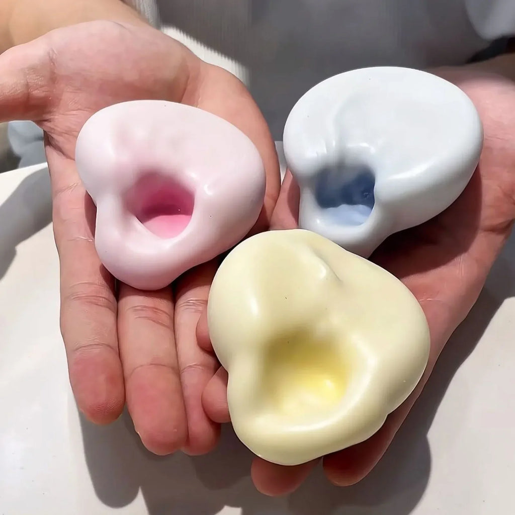 Mustbuy Needoh Squishies Needoh Nice Cube Cheese Squishy Squishy Stress Ball Squishies Squishy Toys Fidget Toys for Adults Anxie