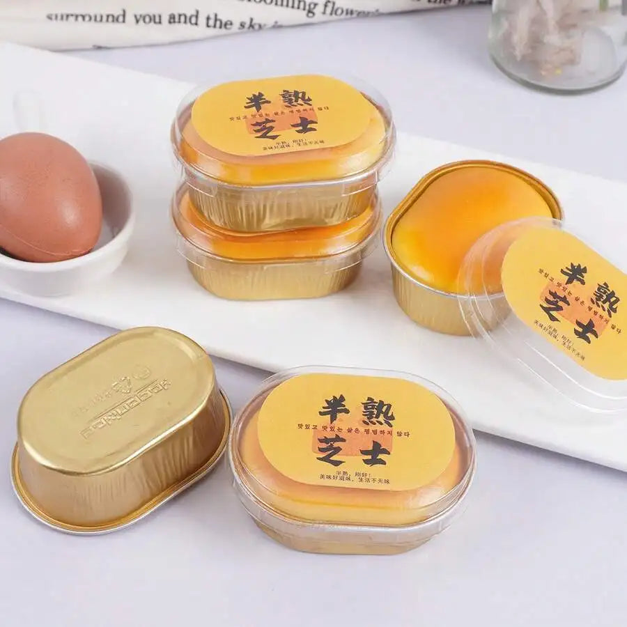 2026 Bestselling Squishy Soft Cheese Cake Toy, Slow Rebound Squeeze Stress Relief Prank Gadget - Perfect Gift For Birthday