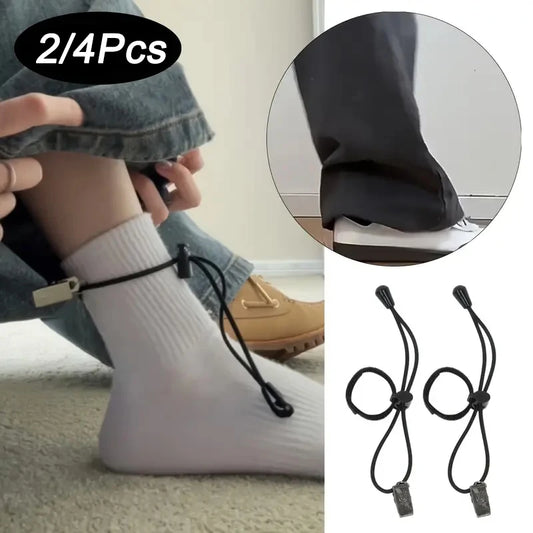 2/4pcs Invisible Adjustable Leggings Clip For Pants Legs Prevents Dragging ,Multi-purpose Photography Background Fixing Clip