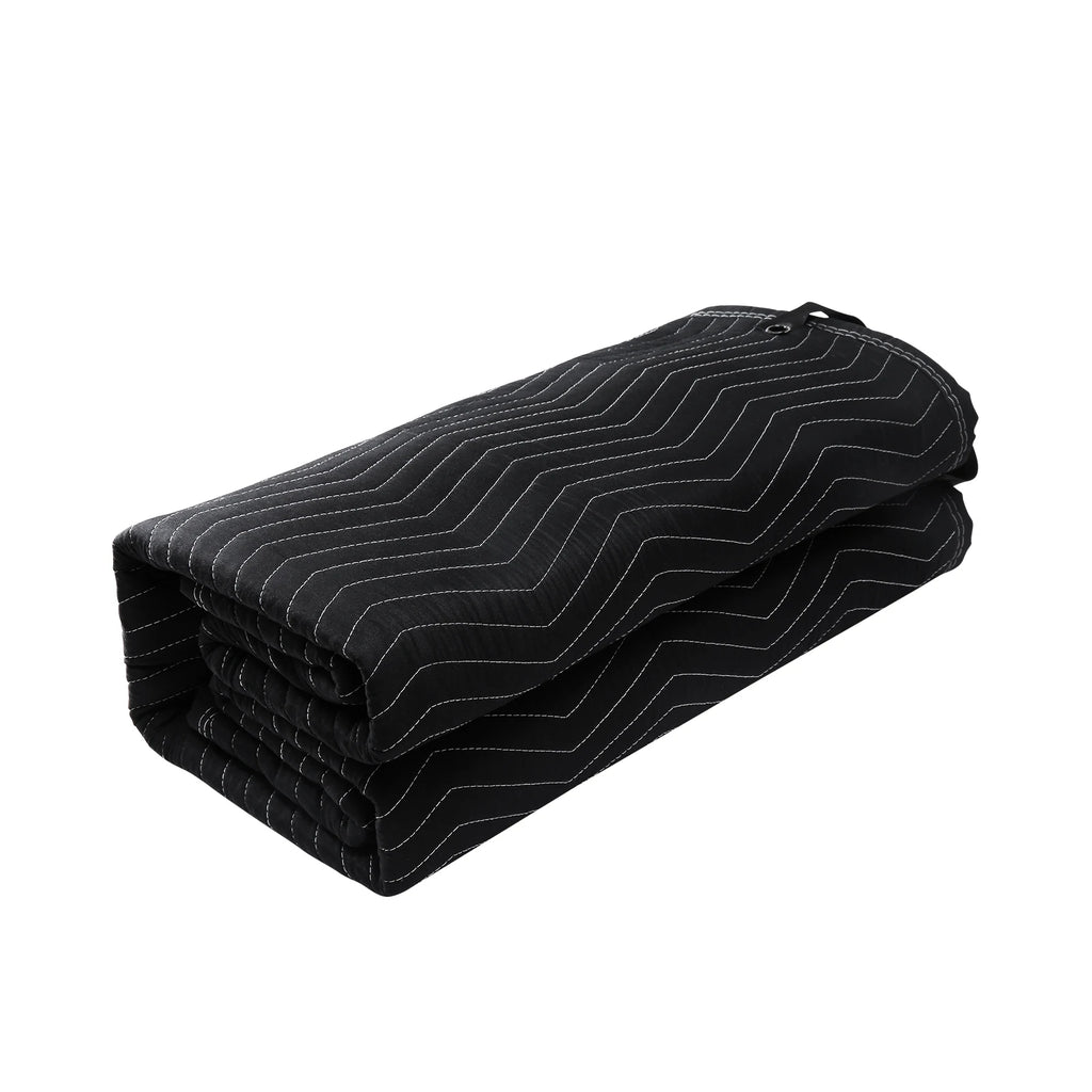 SucceBuy 96x80 Acoustic Noise Blocking Sound Dampening Blanket Light Blocker Studio Door Grommeted