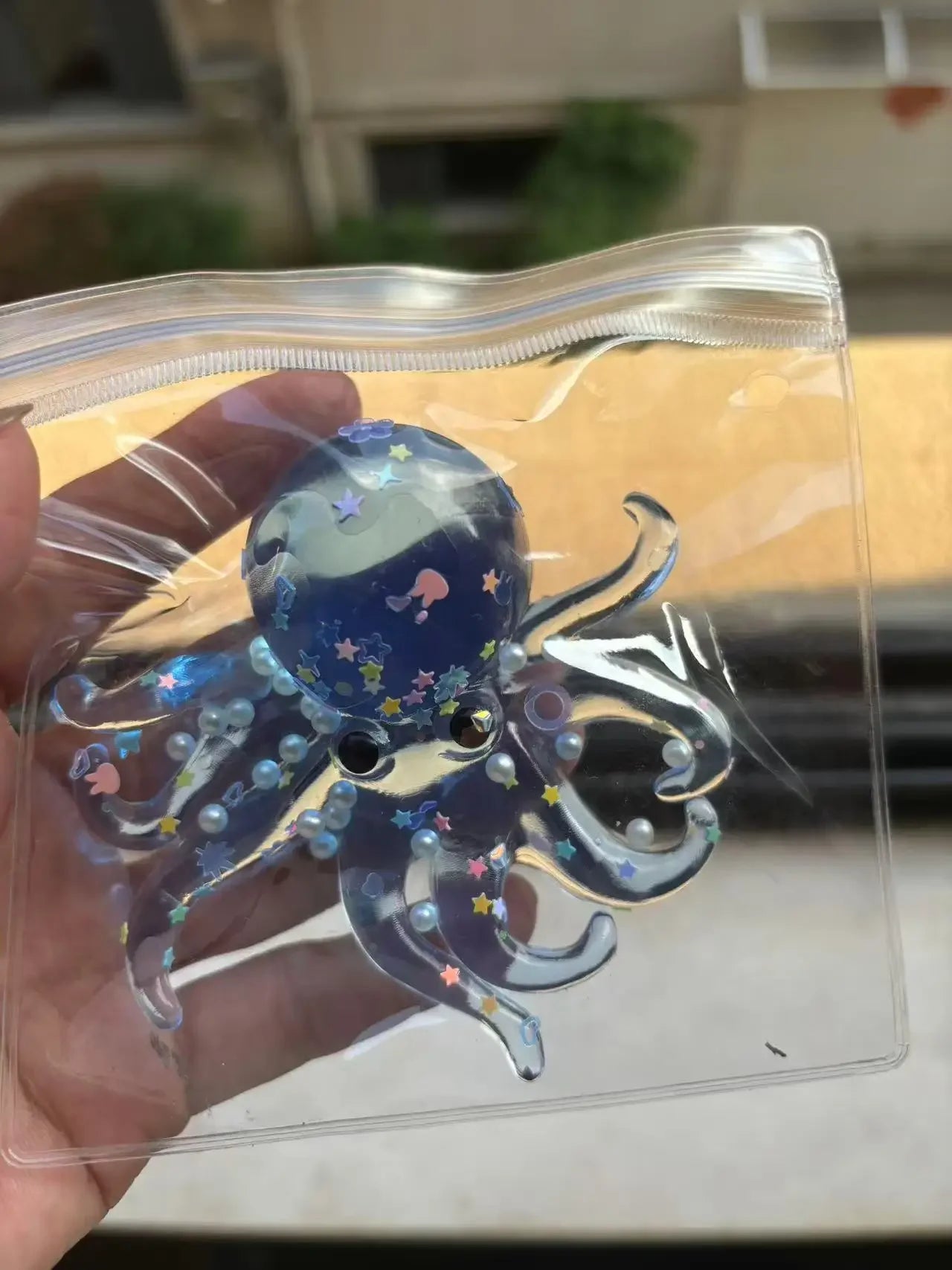 Squishy Ocean Octopus Squeeze Fidget Toy Simulation Stress Relief Slow Rebound Toy Can Be Stretched Sensory Decompression Gift