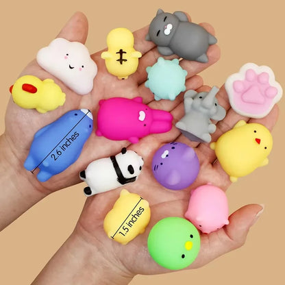 5–50 PCS Party Favors Mini Mochi Squishy Squeeze Toys, Random Assortment