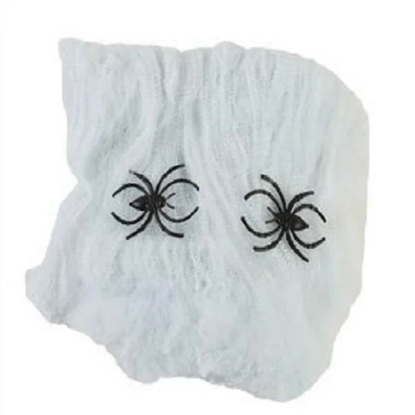 Halloween Decorations – Hanging Skull Ghost or White Spider Web