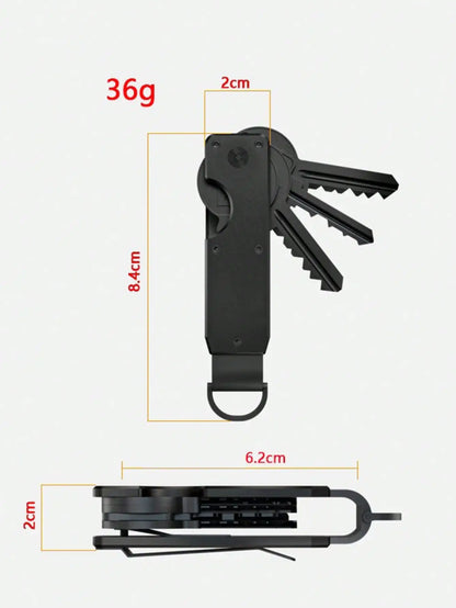 Metal Keychain, Aluminum Alloy Key Organizer, Best Gift For Men And Women