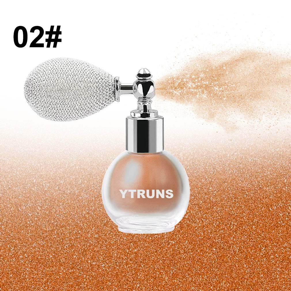 Star Glitter Spray, Body Makeup Highlighter, 3D Glitter Laser Fine Powder, Suitable For Performance And Dance, Clavicle And Body