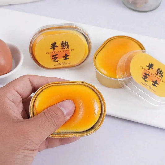 2026 Bestselling Squishy Soft Cheese Cake Toy, Slow Rebound Squeeze Stress Relief Prank Gadget - Perfect Gift For Birthday