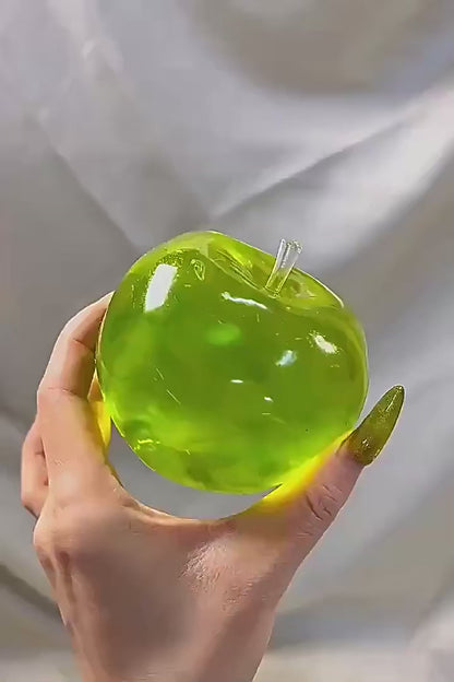 Green Apple Slushie Squishy 8cm Crunchy Moldable Non-Rebound Sensory Fidget Toy